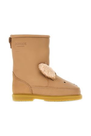 brown leather ankle-boots DONSJE KIDS | 2022110CL018